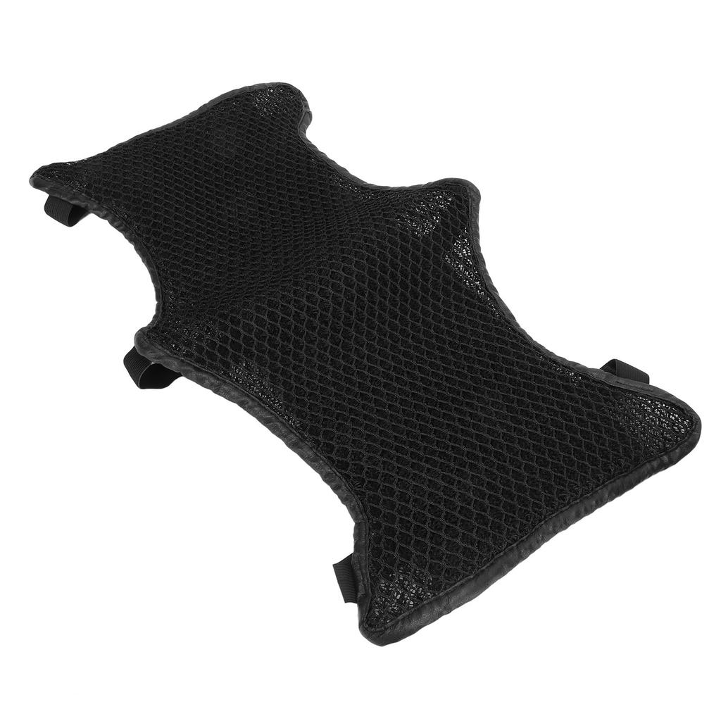 Motorcycle Seat Cushion Cover Seat Mesh Breathable Anti Slip Shock Absorption Pressure Relief Pad