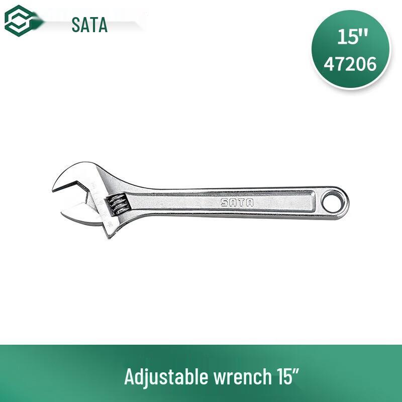 STAAR 15-inch Adjustable Wrench with Scale
