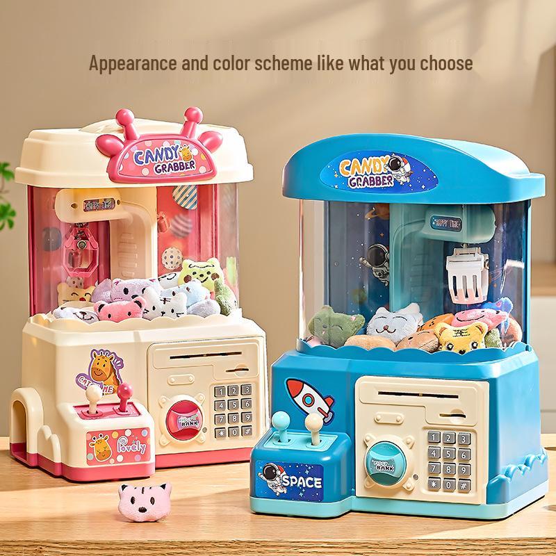 Large Children's Piggy Bank Claw Machine - Toy Gashapon for Boys & Girls, Perfect Birthday Gift