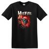 Misfits Skull T Shirt Retro Rock Heavy Metal Album Cover Tee Artwork