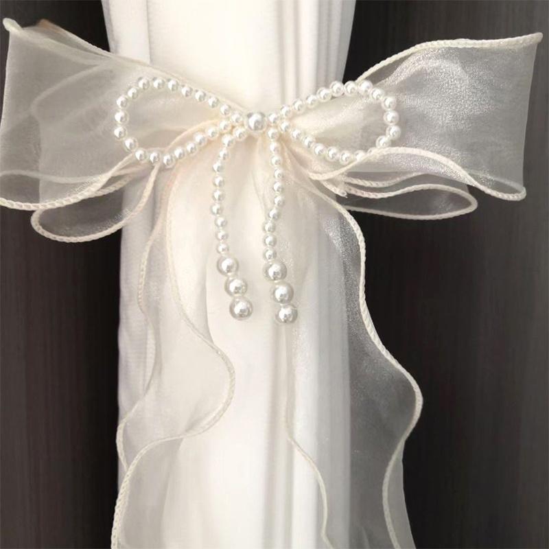 

INS Завіси Метелики Віконні штори Мотузка для зв язування Білі віконні штори Ремені Декорація сумок Аксесуари для декору штор бежевий