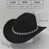 Women's Rhinestone Western Cowboy Hat - Bridal & Party Accessory