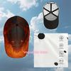 1Pc Fire Breathing Dragon Inferno Art Printed Baseball Cap - Adjustable, Lightweight Polyester, Foldable Design For Outdoor Hiki