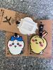 Chiikawa Cute Bear & Hachi Usagi Luggage Tag PVC Pendant