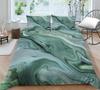 3D Color Halo Printing Bedding Single Double Bed Full Size Quicksand Pattern Pillowcase and Quilt Cover Washable and Comfortable Home Decoration