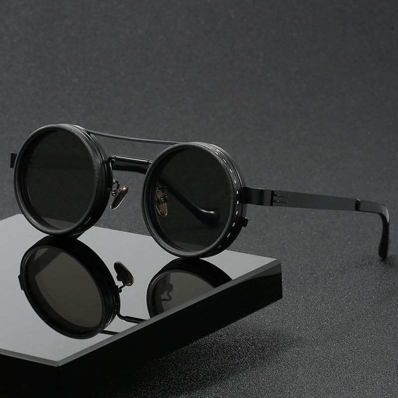 ND9 Adjustable Polarized Sunglasses: Retro UV Protection for Fishing & Driving