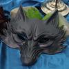 Elegante Maschera Mezza Faccia per Mascherate da Uomo Cinturino Regolabile Sicuro Festa a Tema Gioco di Ruolo Costume