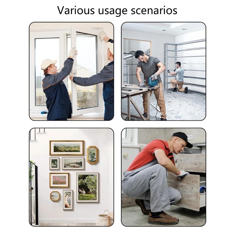 Magnetic Torpedos Level and Ruler, 180/90/45/45 Degree Bubble,Horizontals Ruler Spirits Level for Woodworking