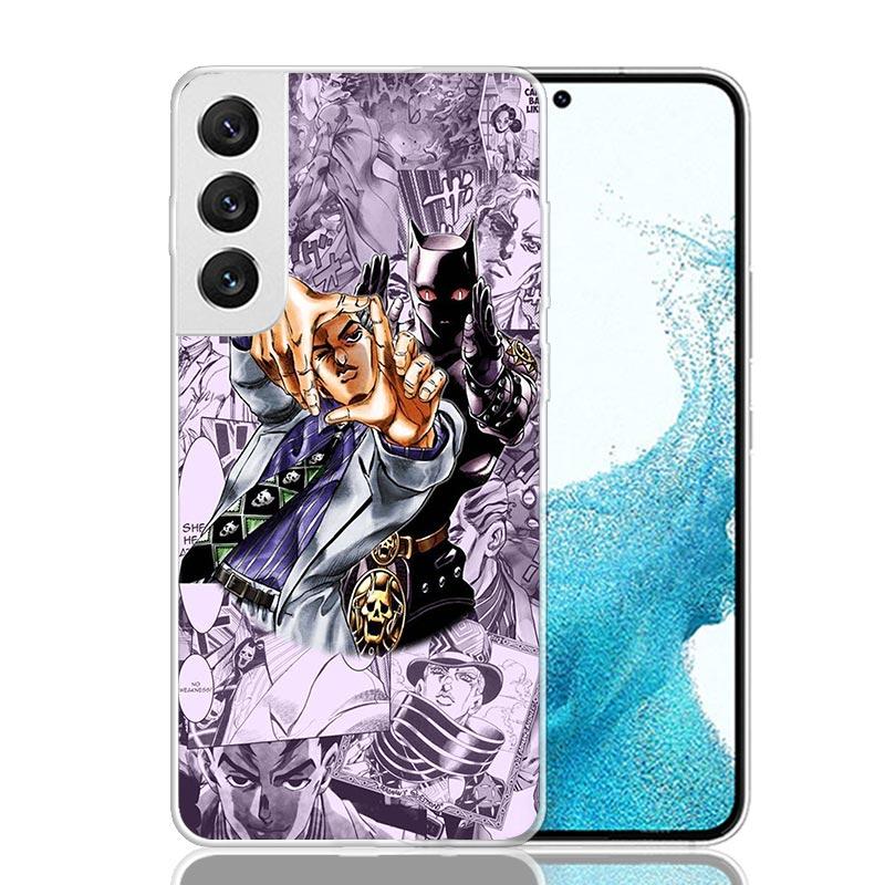 JoJo Adventure Killer Queen Phone Case For Samsung Galaxy S26 S25 Edge S24 S23 FE S22 Ultra S21 Plus S20 + Fundas Cover Coque Ga