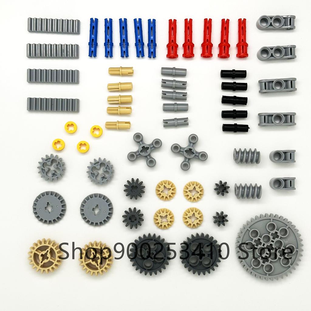Zaawansowane Techniczne Części Pin Belka Dźwignia Oś Złącze Panel Zębatka Samochód Motocykl Klocki Klocki Technologia Zestaw Zabawki