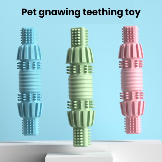 Yousheng Bite Resistant Dog Chew Toy Stress Relief Release Energy Interactive Teeth Cleaning Puppy Toy for Aggressive Chewers Small Medium Breed