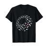 Fish Swim Against the Current Be Different T Shirt Vintage Washed Versatile Graphic Stylish Comfortable Top For Everyday Wear