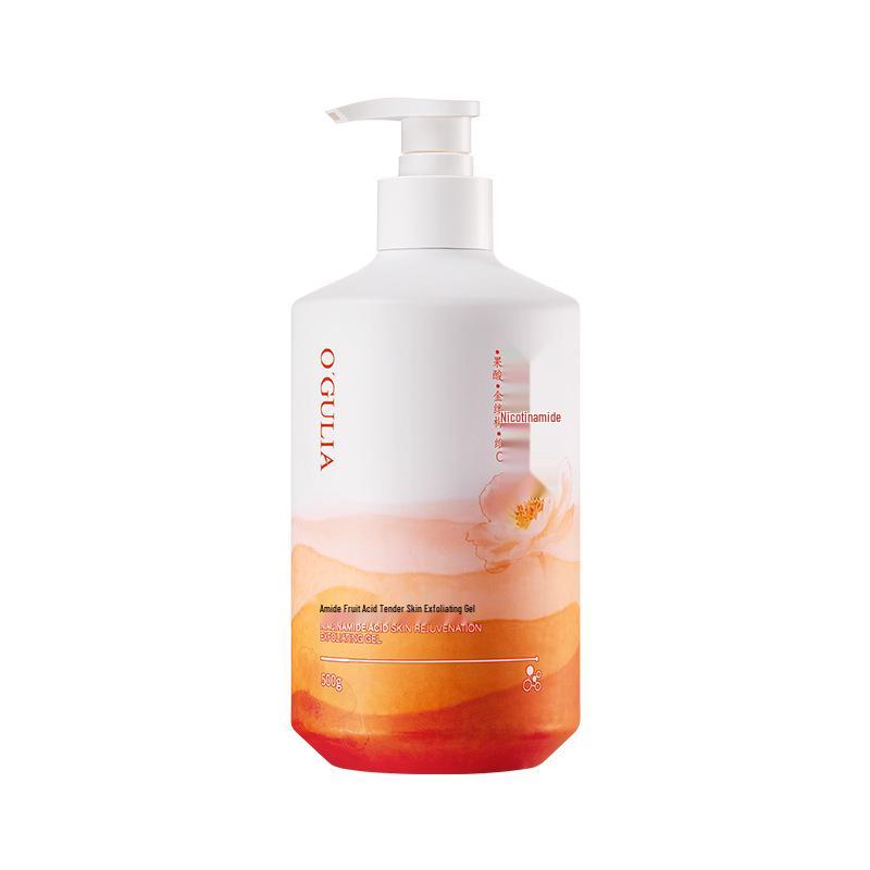 Agulia Niacinamide Fruit Acid Exfoliating Gel 500g - Deep Cleansing & Skin Tenderizing