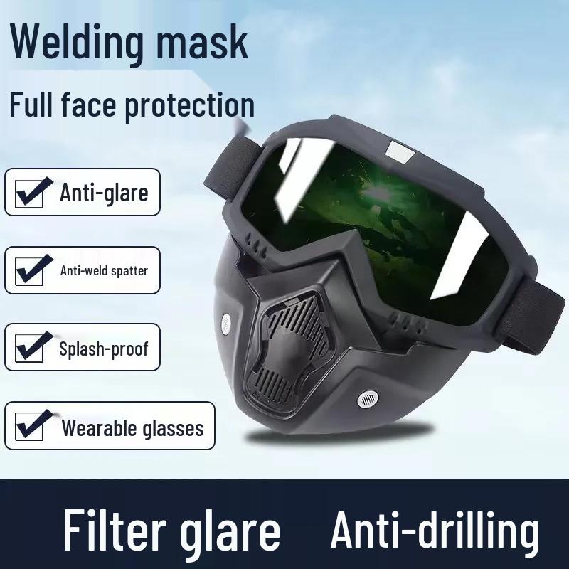 Harley Motorcycle Windproof Riding Goggles & Off-road Helmet Mask