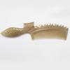 Yak Horn Carved Fish Handle Comb