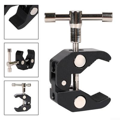 Crab Claw Clamp Bracket Studio Flash Suport Trepied pentru cameră