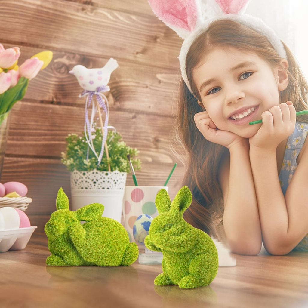 Beflockung Ostern Simulation Tier Ornamente Ostern Ornamente Ostern Geschenke Handwerk