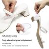 Soft Self-Adhesive Honeycomb Forefoot Insole for Size Adjustment