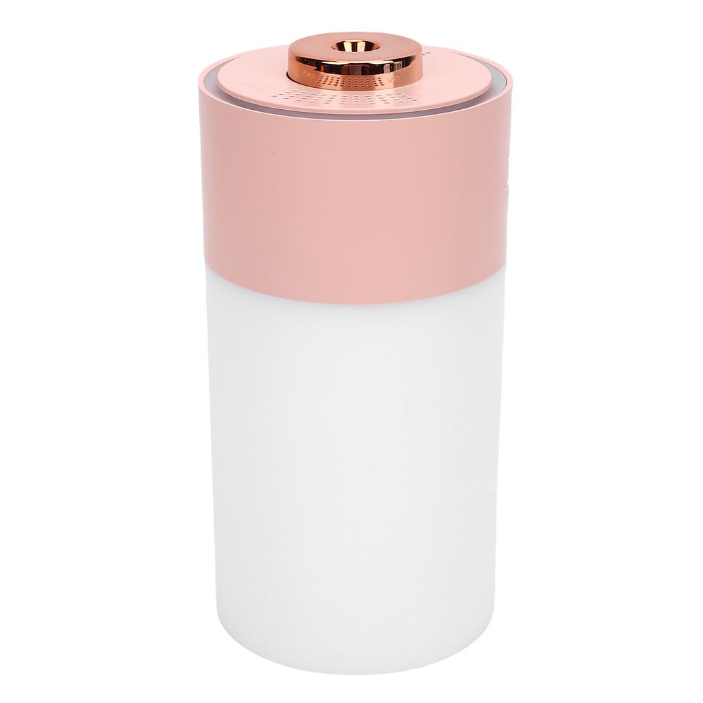 Colorful Humidifier 300ml Large Capacity Quiet Cool Mist Small Desk Humidifier for Travel Car  