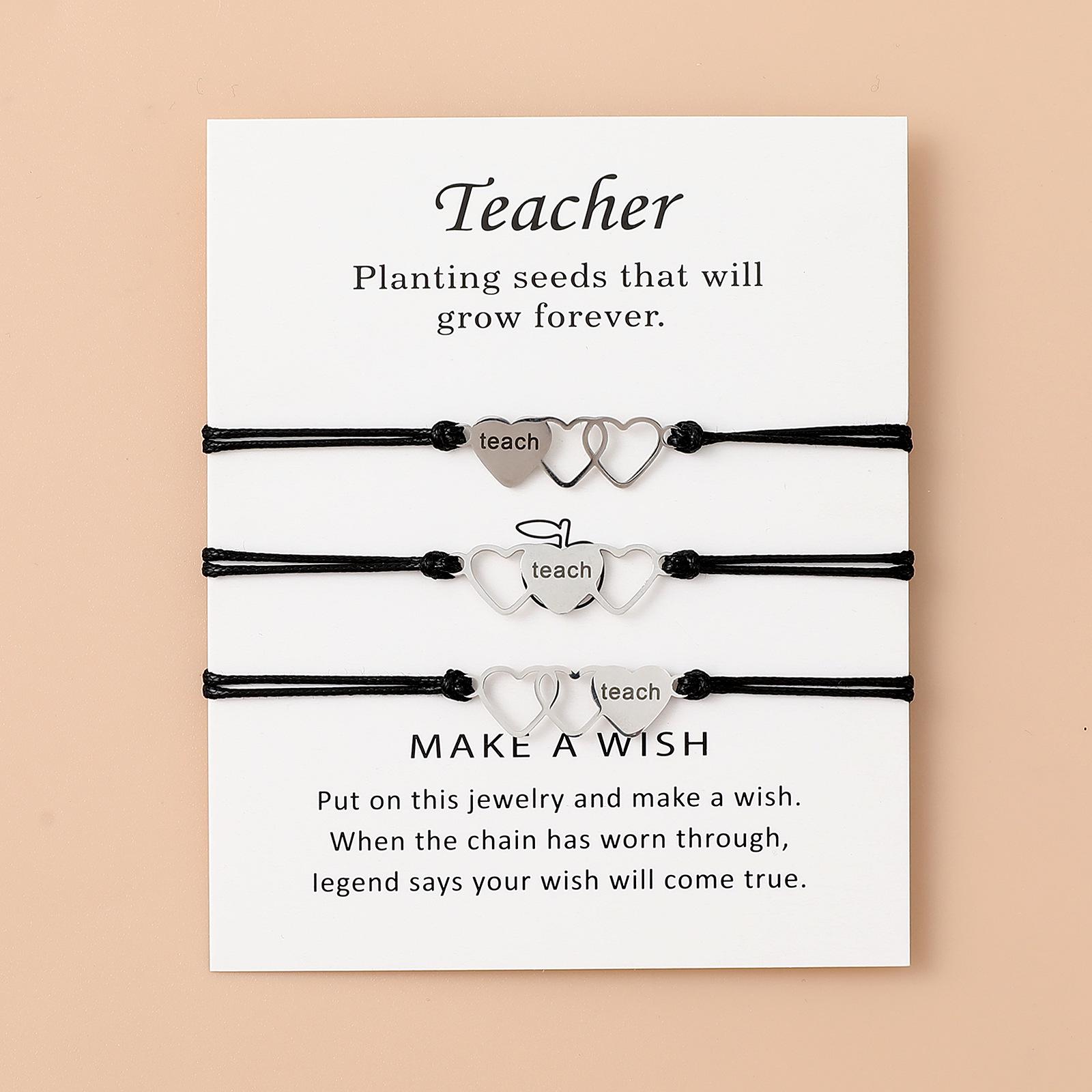 

Браслет из нержавеющей стали в форме сердца - Эксклюзивный подарок на выпускной