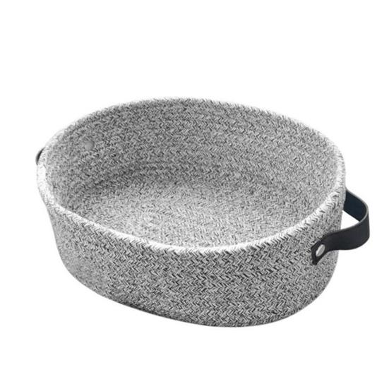 

Настольная корзина для хранения хлопчатобумажных игрушек, держатель для косметических мелочей, органайзер, коробка