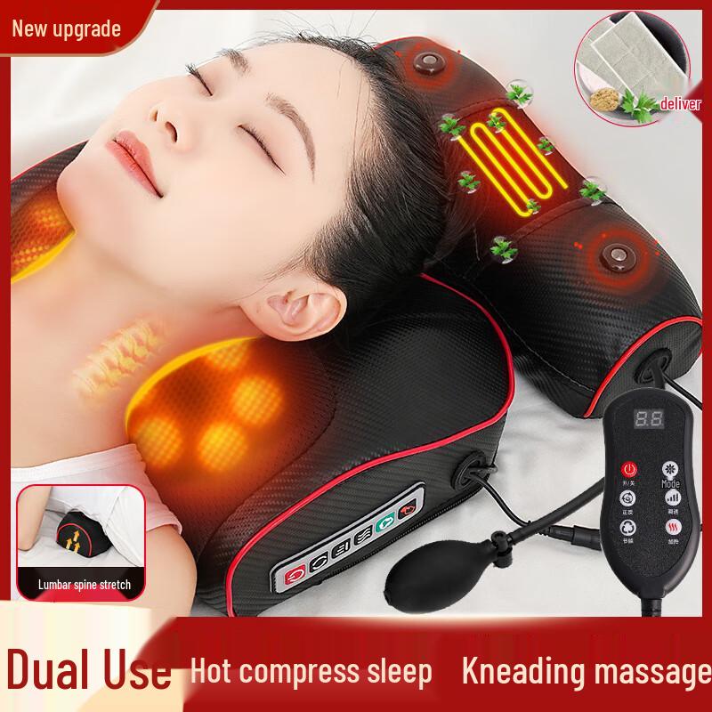 WEZHO Multi-functional Neck and Body Massage Pillow