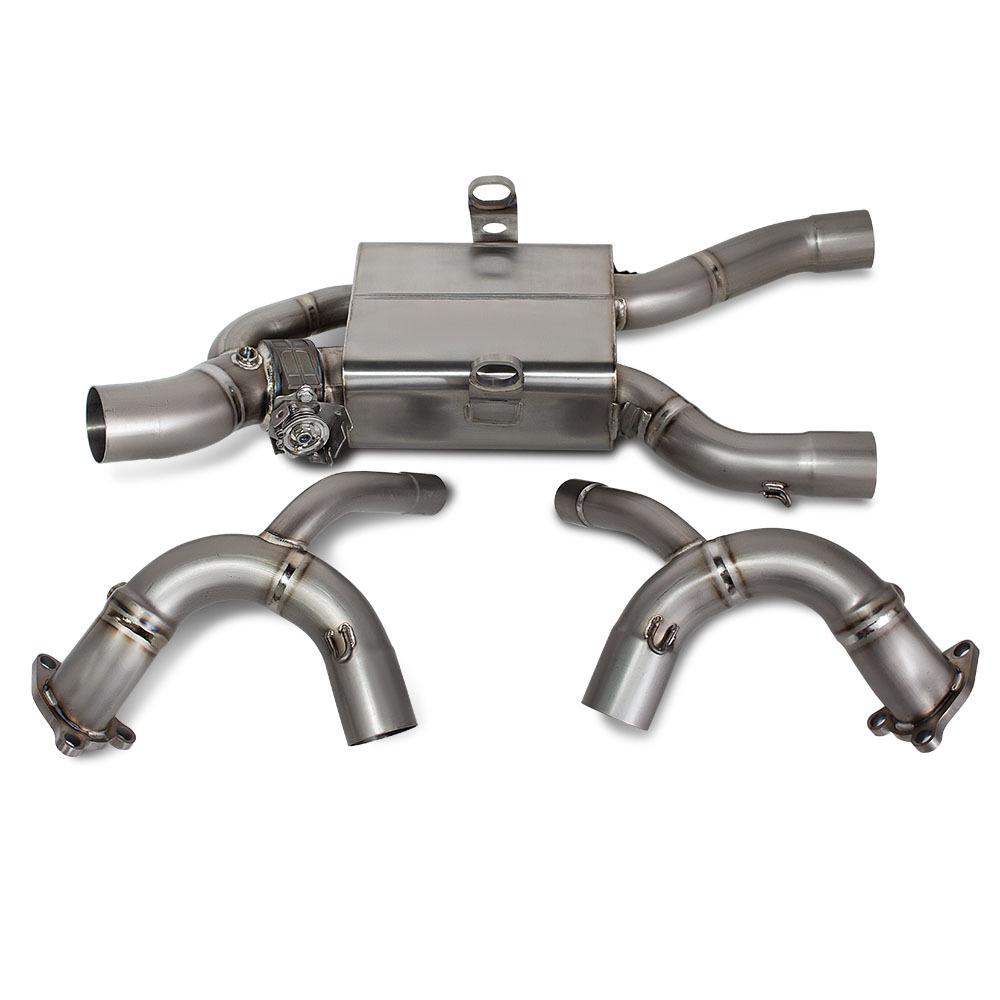 Waterbird R1300 ADV Titanium Alloy Manual Valve Box for Motorcycle Exhaust Modification