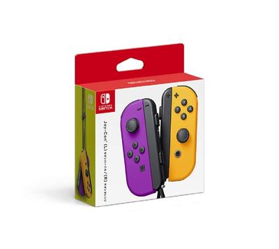 Official Neon Purple Neon Orange [Nintendo Product] Joy-Con (L) / (R)