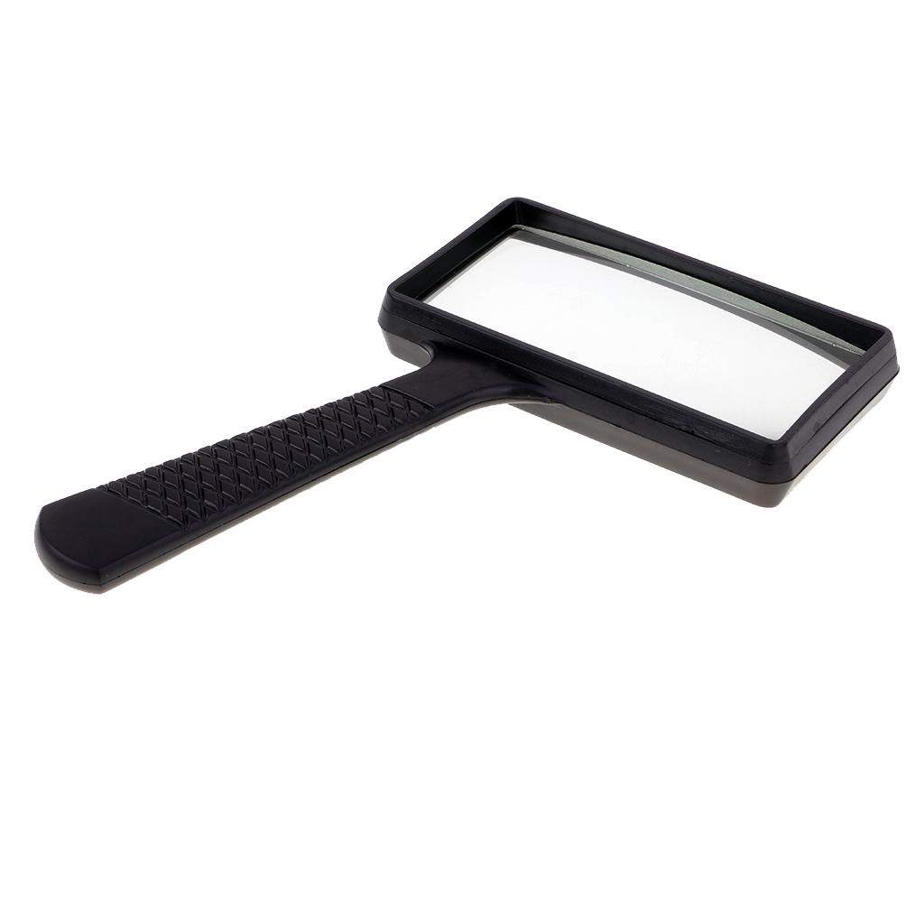 3X Handheld High Reading Magnifier Magnifying Glass Lens Loupe for ...