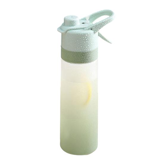 Spray Water Bottle Thermal Travel Water Cup BPA Free 650ml Large Capacity Drinkware for Outdoor Sports Fitness