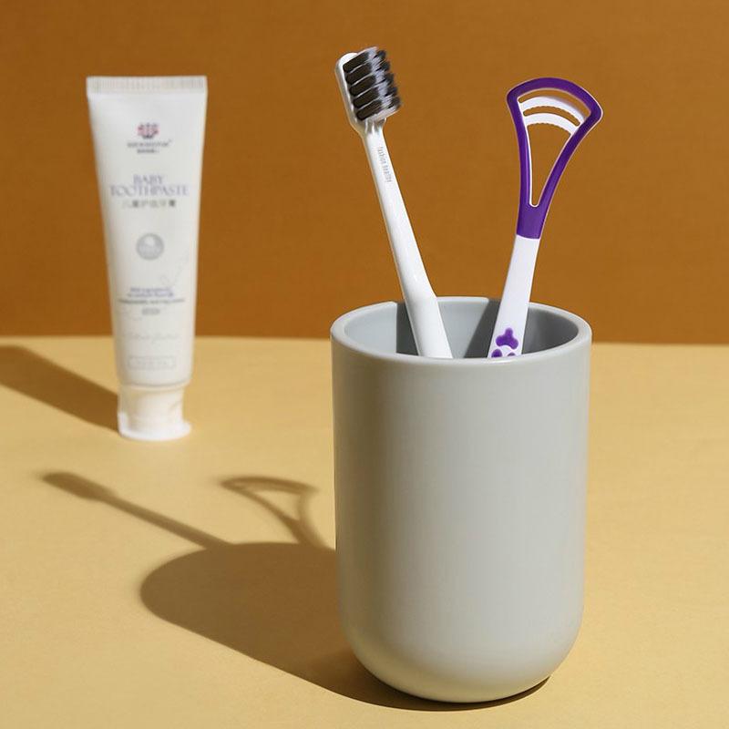 New Tongue Scraper Brush Removes Bad Breath Coating Cleaner Portable Tongue Cleaner for Fresh Breath