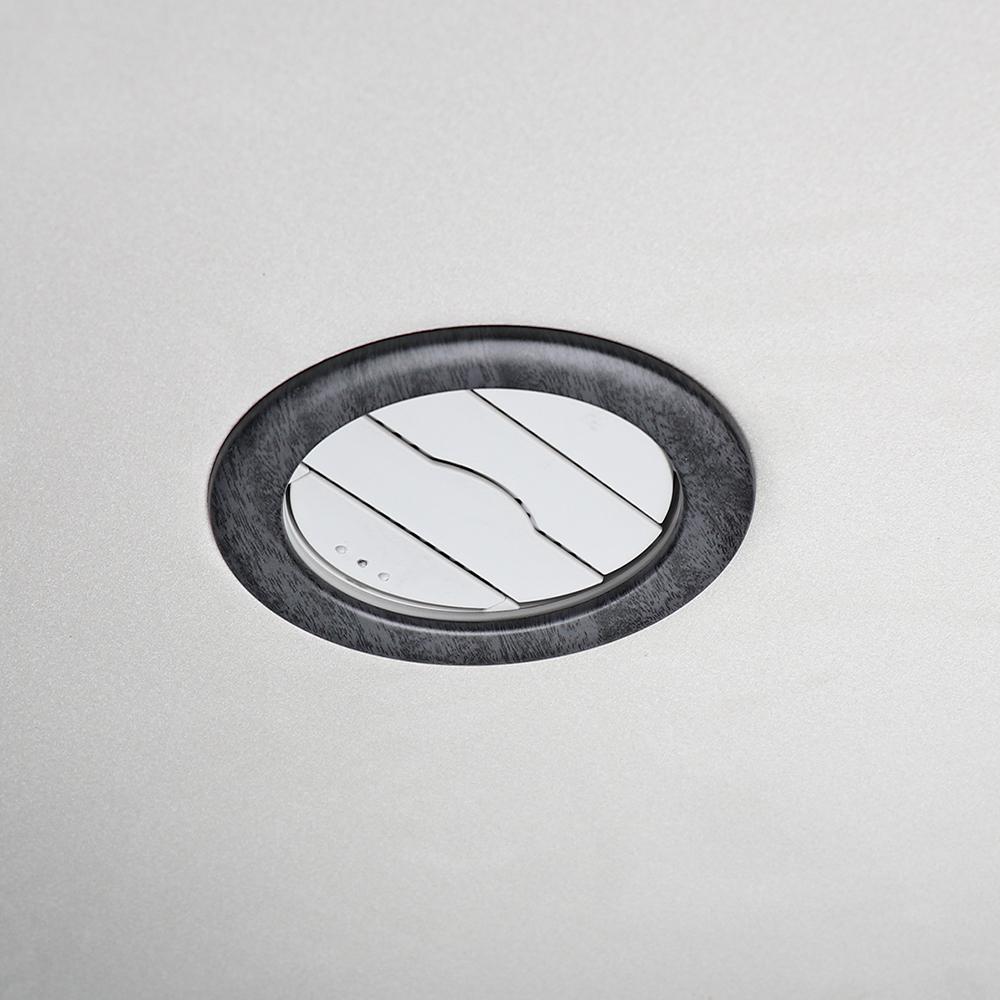 For Hyundai Staria 2021-2026 Car Tuning Carbon Fiber Automotive Circular Roof Air Outlet Vent Cover Trim Interior AccessoriesGood Product