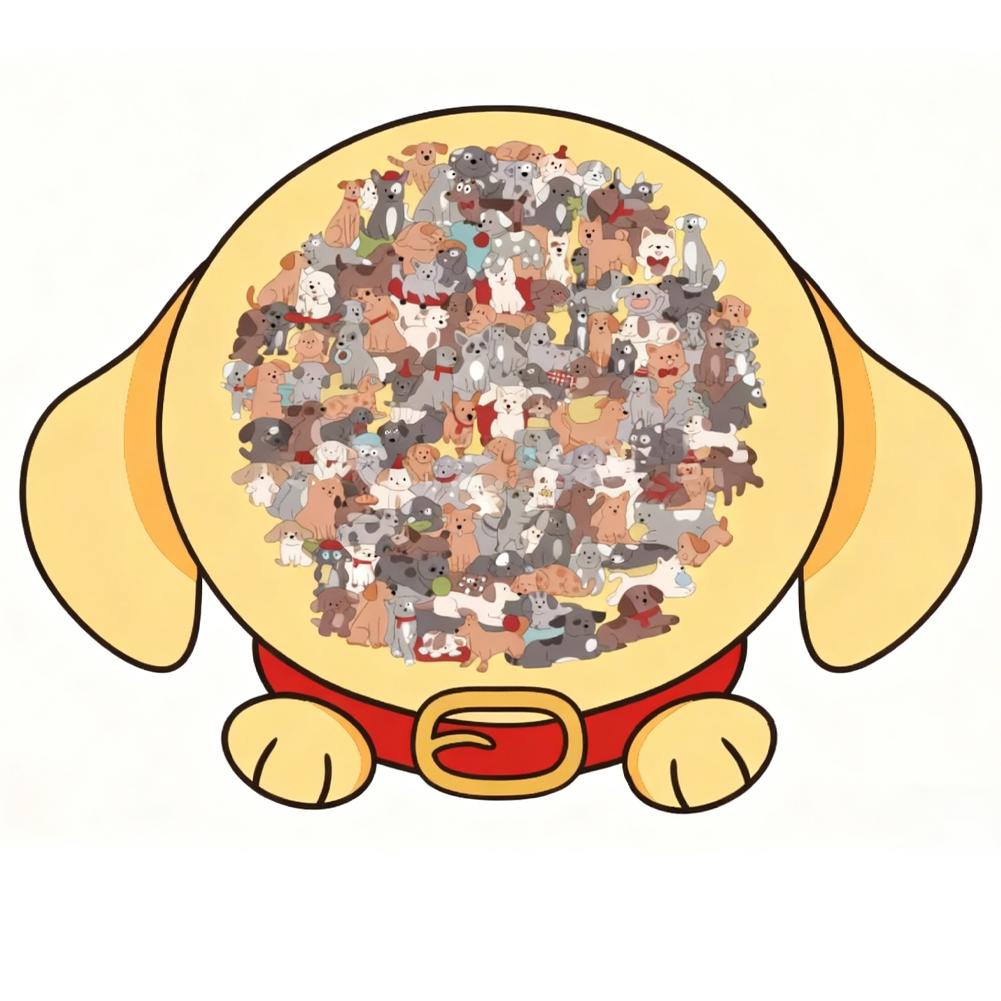 Unique Wooden Cat Jigsaw Puzzle for Adults, Challenging Animal Puzzle with Cute Cat Shapes, Perfect Gift for Cat Lovers & Home