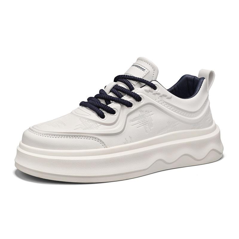 

Little white shoes men s spring and autumn breathable low-top flat shoes new men s student casual board shoes trendy men s shoes 44