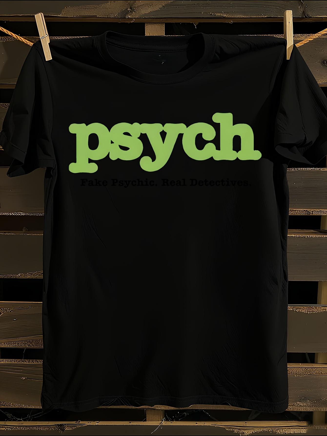 1 Pack Psych TV Show Licensed Gus Shawn Tshirt S