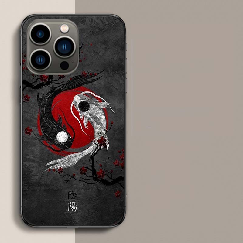 Acht Trigramme Tai Chi Yin Yang Handyhülle Für Apple Iphone 16E 16 17 Pro Max Air 15 Pro 14 Plus 12 13 Mini Hülle Niedlich Lustig