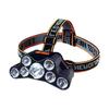 USB Rechargeable Headlight 11 LED Headlamp Strong Light Head Lamp Waterproof Built-in Battery Fishing Flashlight Outdoor Lantern