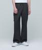MUSINSA STANDARD Wide Elastic Cargo Slacks [Gray]