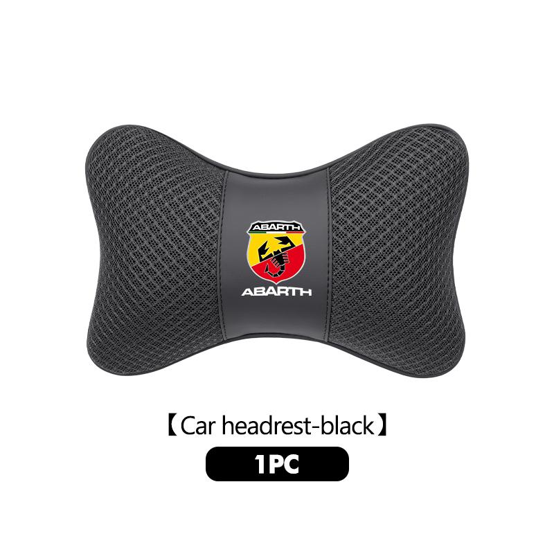 Car Headrest Lumbar Support Neck Pillow Lumbar Support Cushion For Abarth Freemont Strada 500x Grande Punto Ducato Stilo Palio