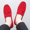 Women Comfort Flats Men’s Moccasins Loafer Driving Shoes Casual Slip On Unisex Plus Size Suede Shoes Red Black Green Blue Shoes