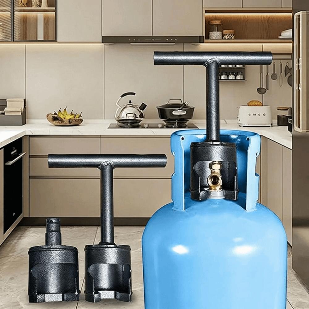 Steel Material Gas Tank Removal Tool Labor-Saving Leverage Can Opener Barbecue Gatherings