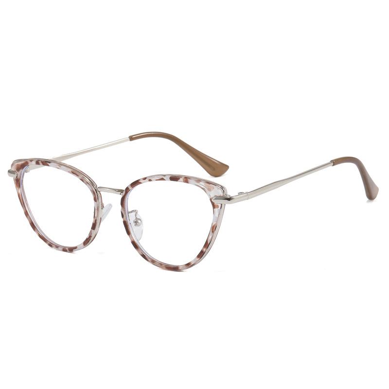 Cat Eye Shape Sunglasses for Ladies European American Style Trendy Glasses for Woman High Quality Men Sun Glass