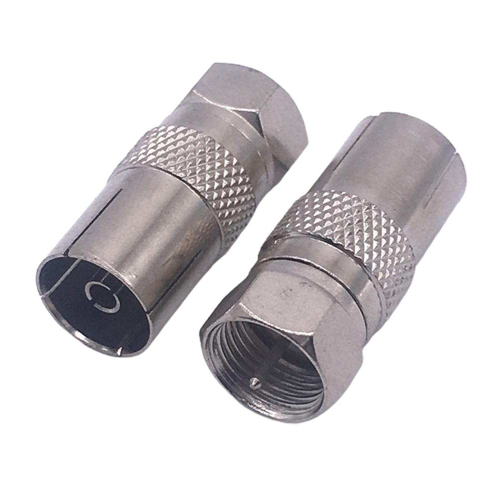 TV Antenna Adapter Connector Adapter F Male To TV9.5 Female Cable