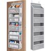 Wall-Mounted Multi-Layer Foldable Shoe and Sundry Storage Bag
