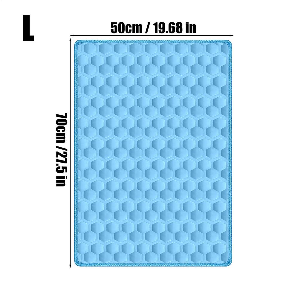 Non Slip Washable Dog Cooling Pad Cushion for Small Medium Large Breeds Resting Camping Travel Shelter Backyard Kennel Indoor