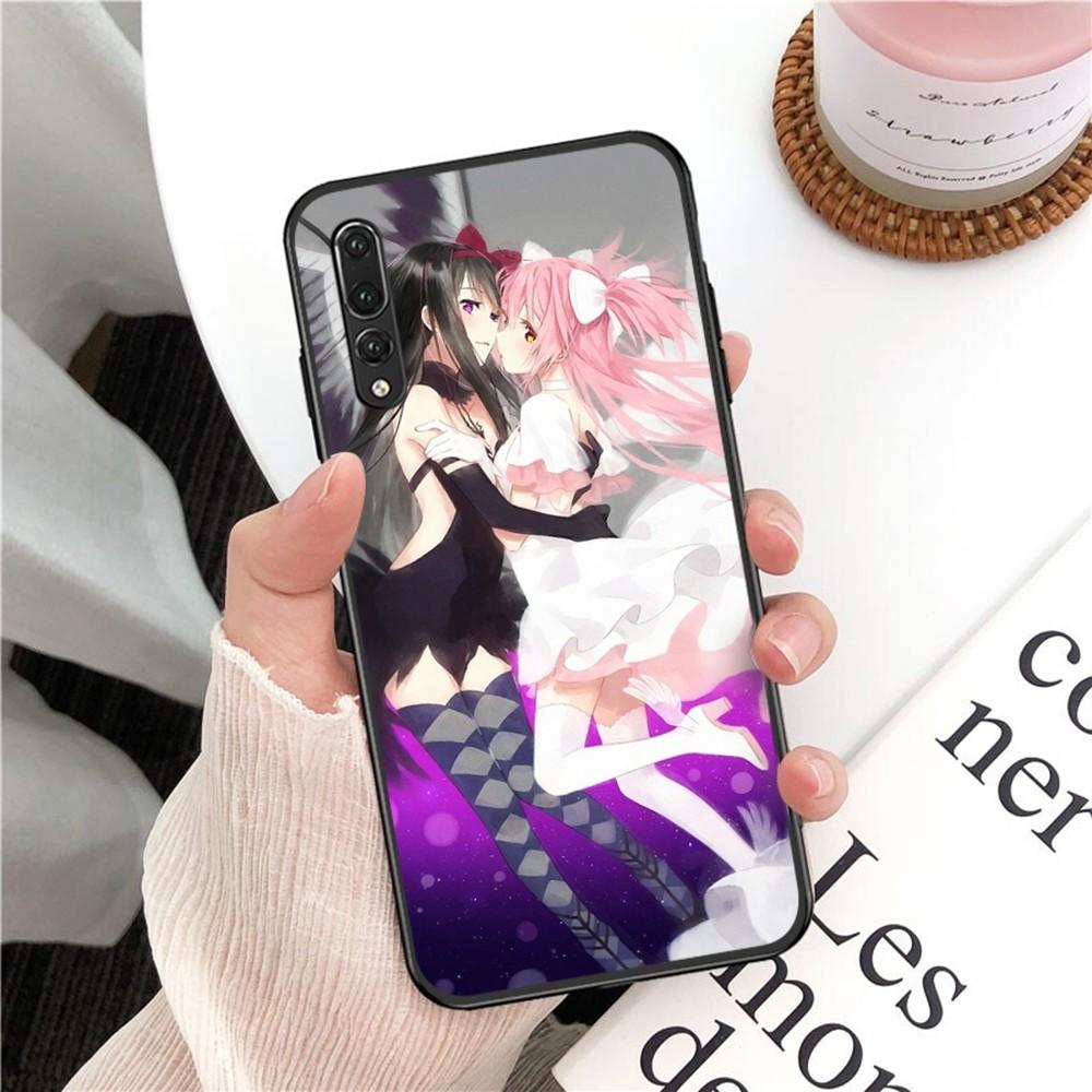 Puella Magi Madoka Magica Phone Case For Huawei P 8 9 10 20 30 40 50 Pro Lite Psmart Honor 10 Lite 70 Mate 20lite