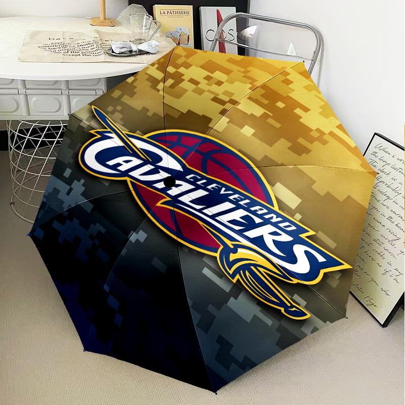 Cleveland football Umbrella Folding umbrella, automatic umbrella 8-Frame for Travel, camping Use Gift for Halloween Christmas