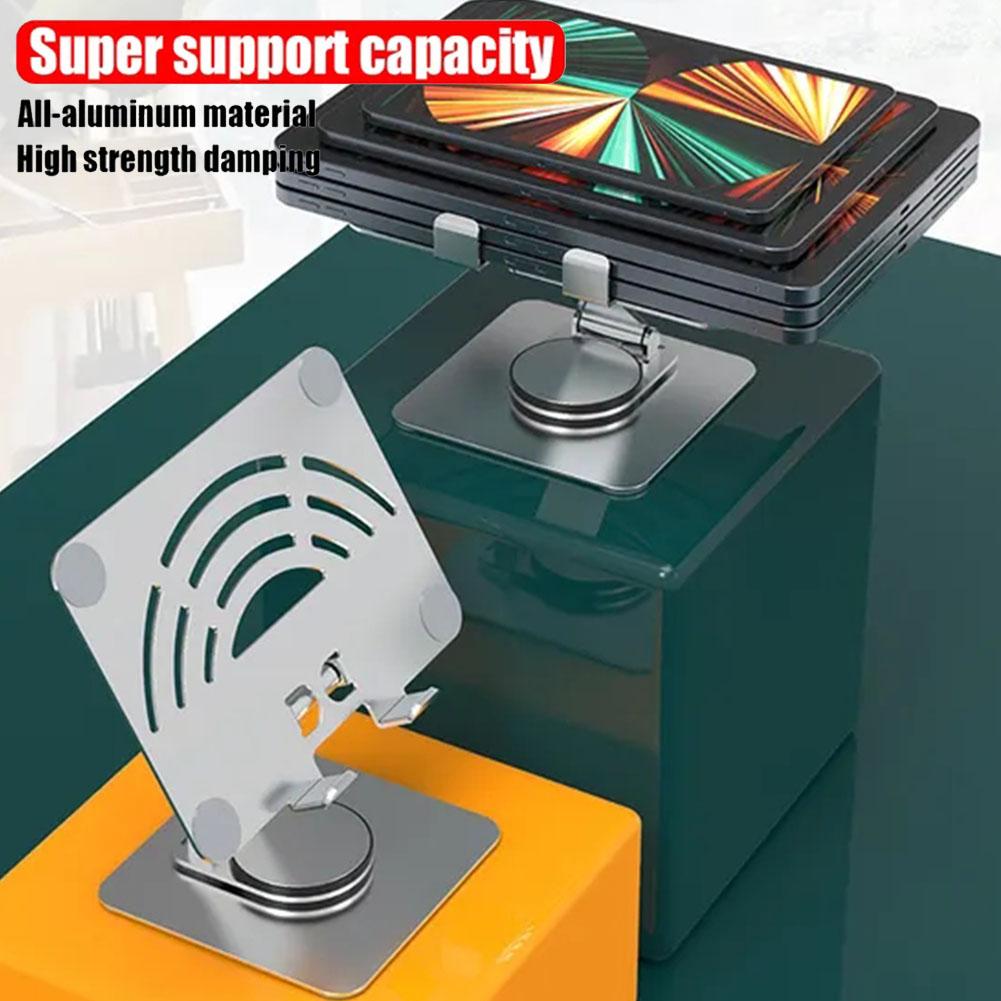 Suport telefon mobil multifuncțional din aliaj de aluminiu, suport pliabil pentru tabletă, suport pentru tabletă desktop M5I4