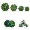 Artificial Topiary Plant Ball Plastic Grass Ball Hanging Decoration For Ceiling Garden Yard Wedding Plant Arrangement
