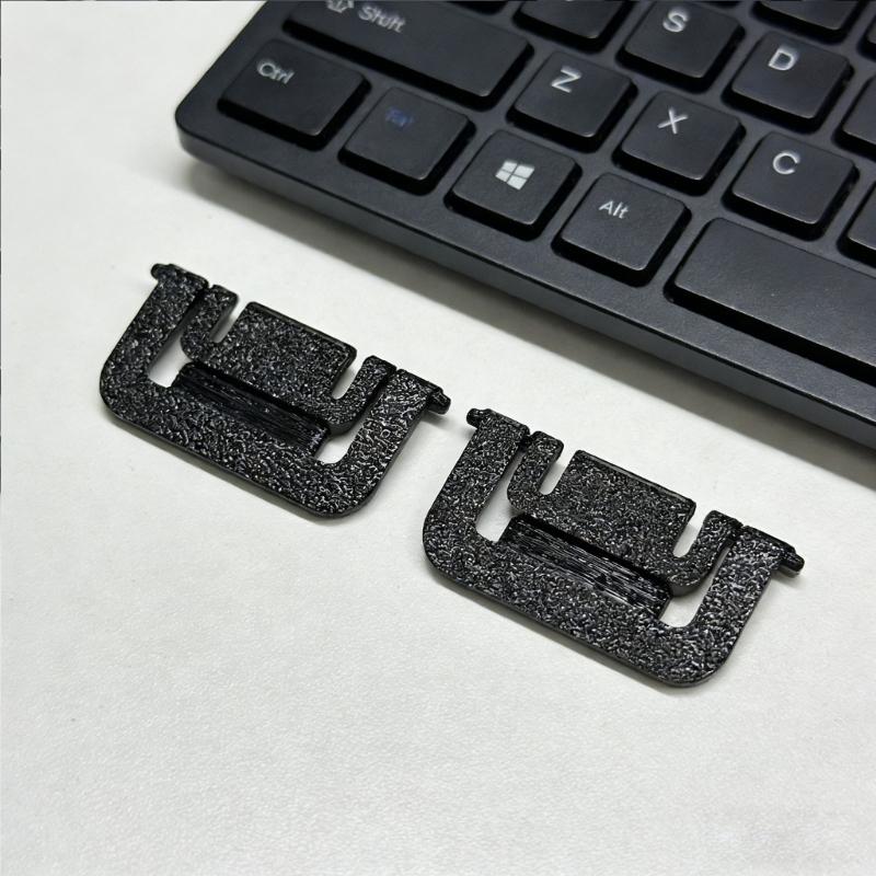 2Pcs Keyboard Feet Upgraded Keyboard Bracket Leg Stand Replacement Easy Installation Feet Stand For G713 G715 Accessory
